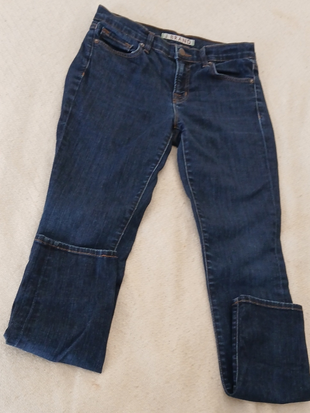 J Brand Dark Blue Skinny Jeans